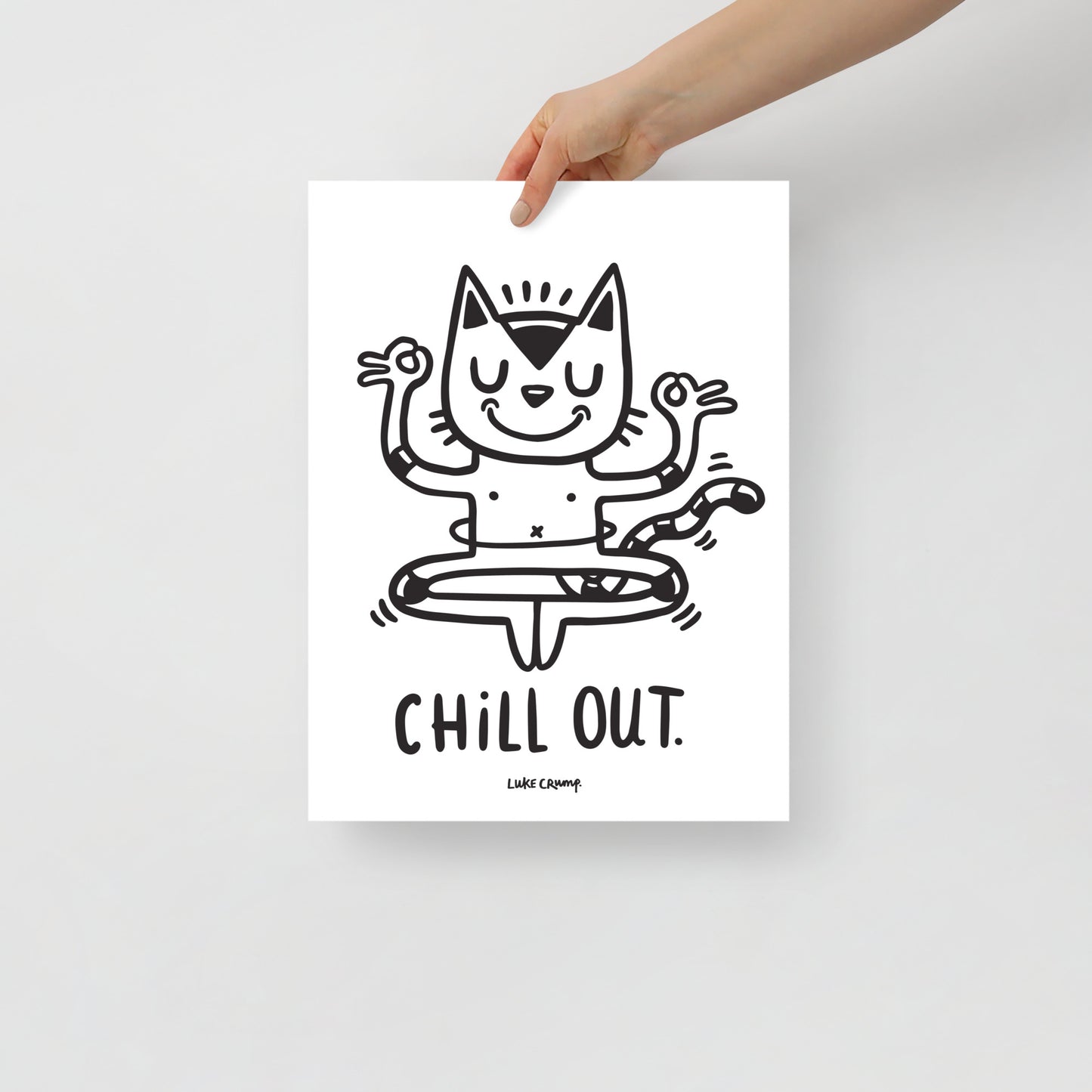 'Chill Out' Print