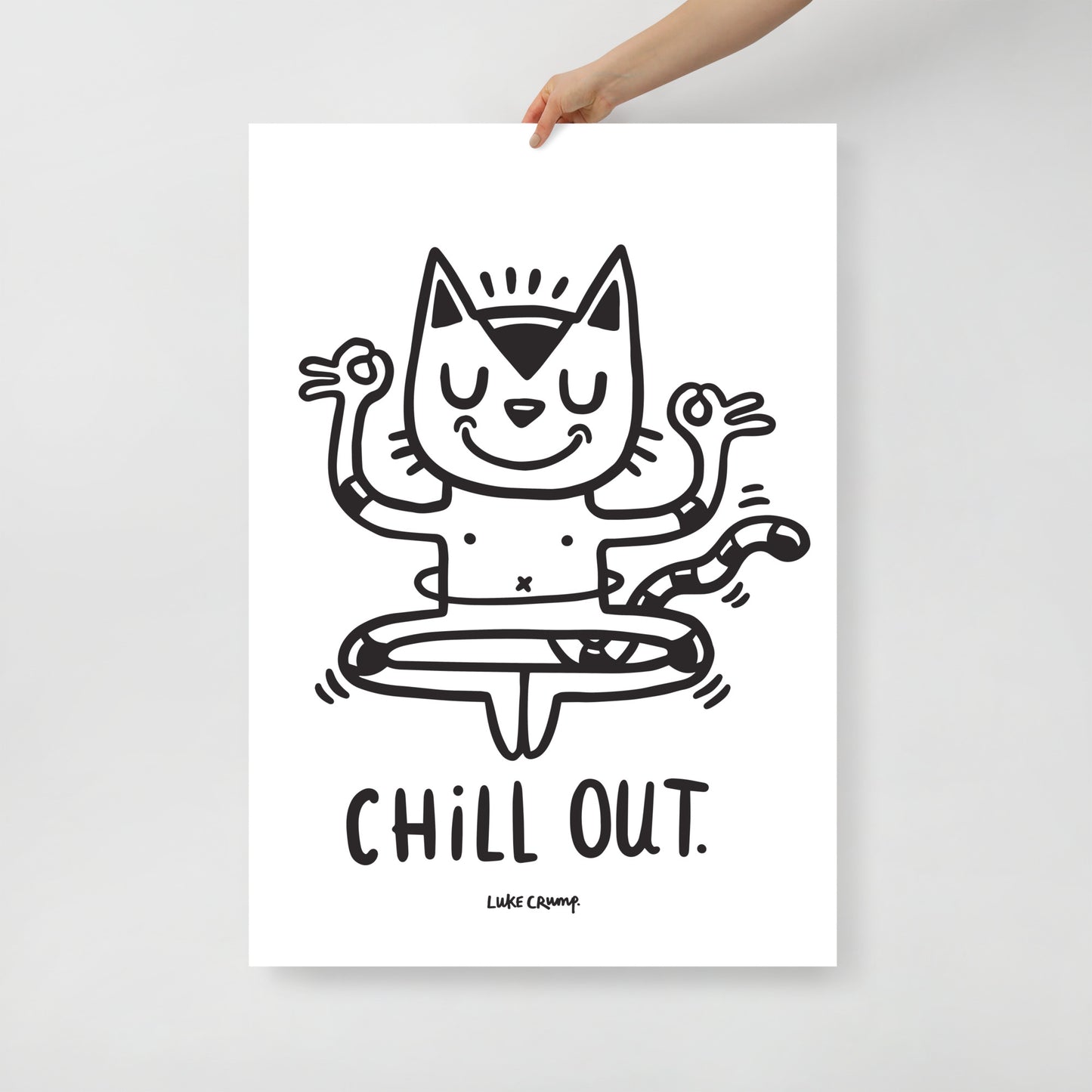 'Chill Out' Print