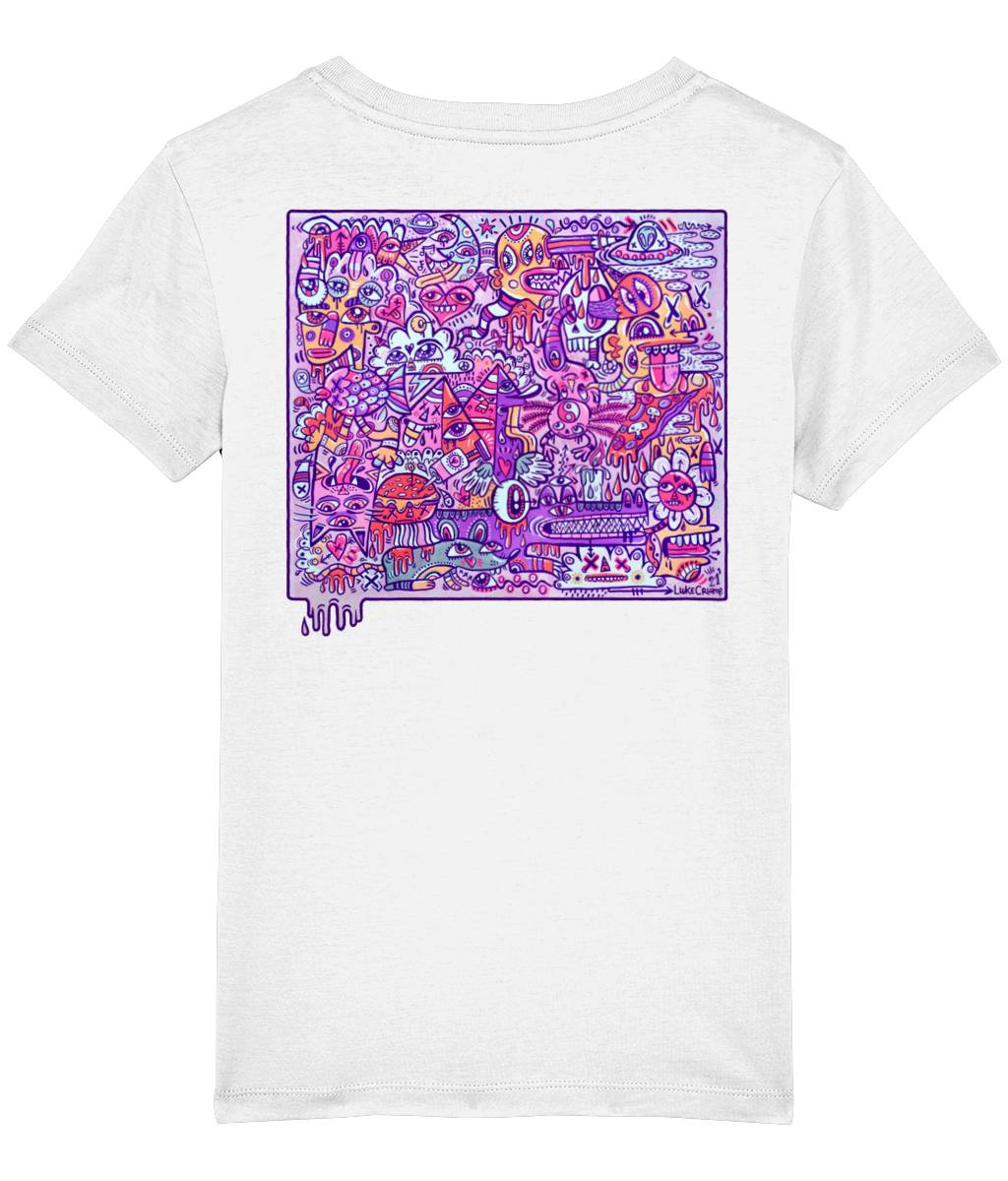 'Violet Vibes' Kids T-Shirt
