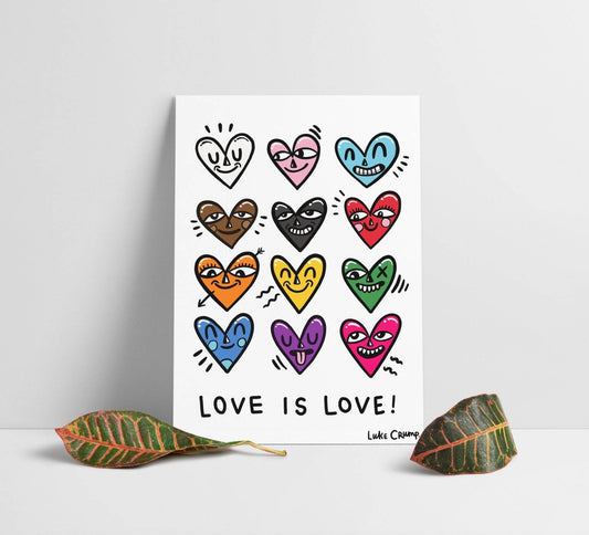 LOVE IS LOVE Print
