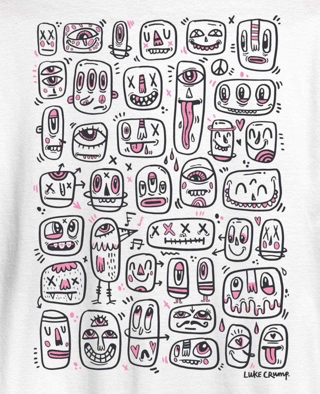 'Pink Heads' Unisex T-Shirt
